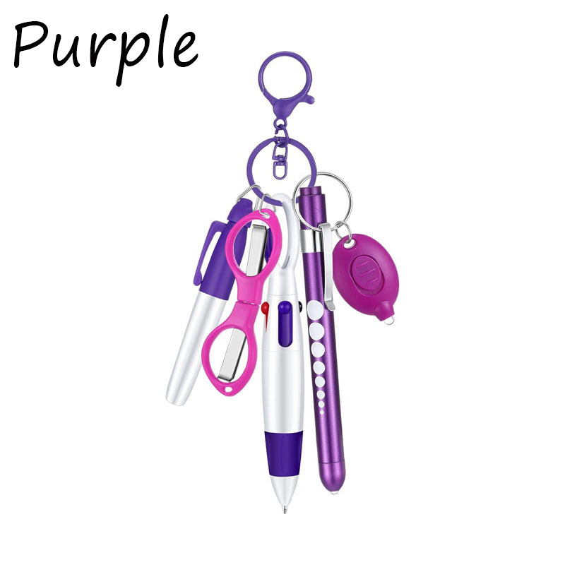 6 PCS Nurse Pen Set Nurse Keychain