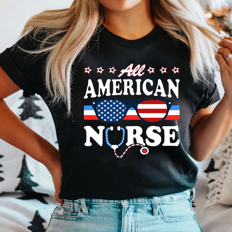 All American Official Nurse T-shirt