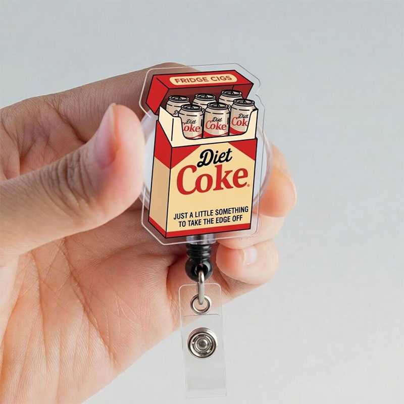 Diet Coke Just A Little Badge Reel