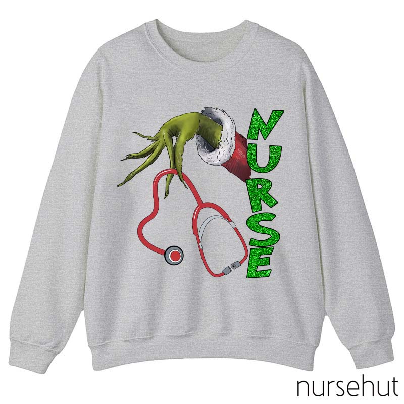 Personalized Is This Your Stethoscope Nurse Sweatshirt