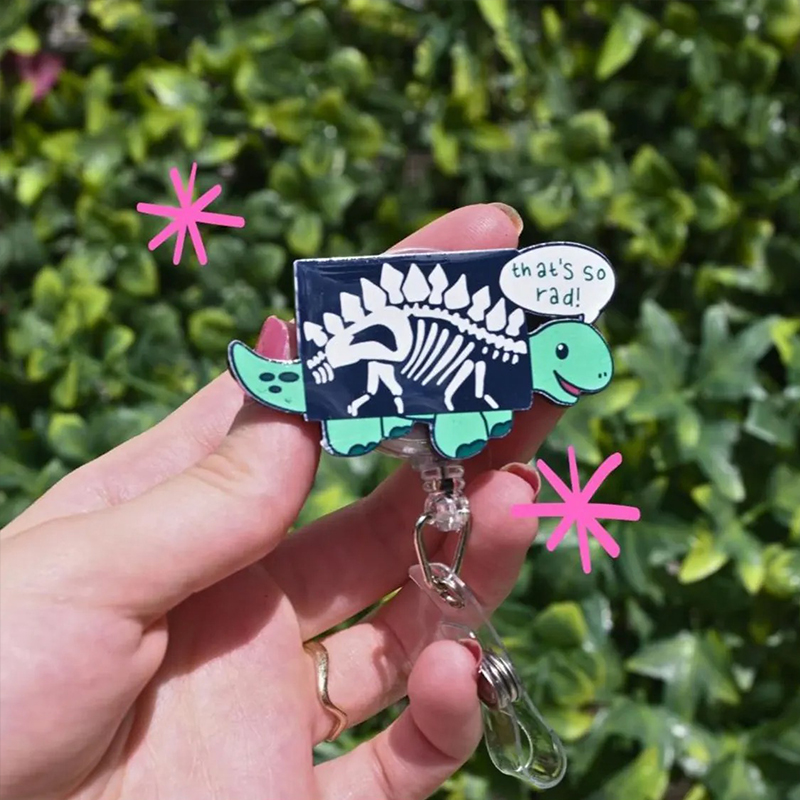 Thats So Rad Nurse Badge Reel
