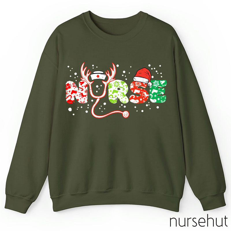Christmas Nurse Sweatshirt