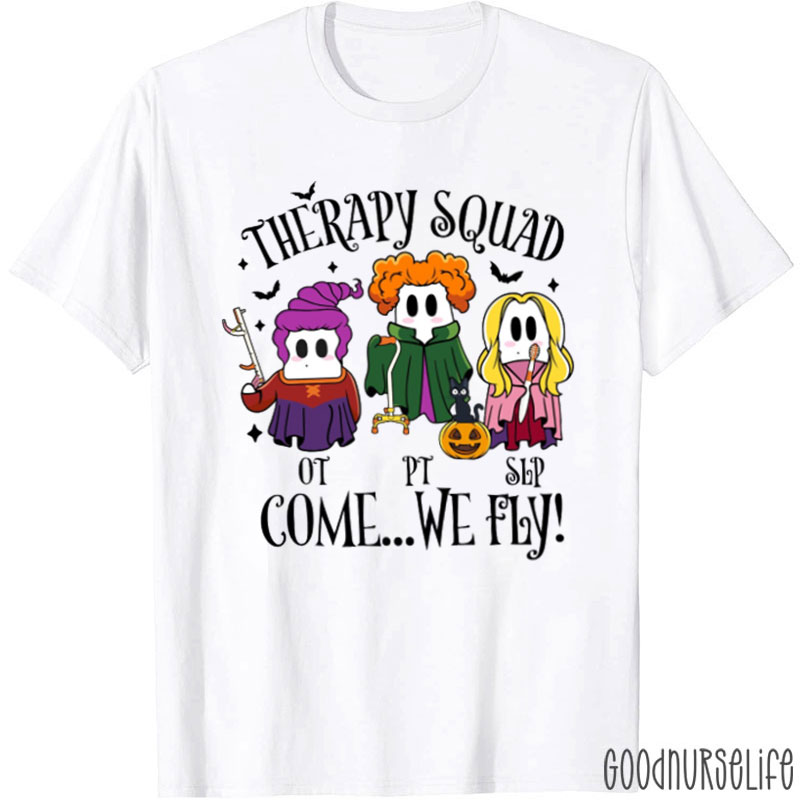 Halloween Therapy Witch Squad T-Shirt