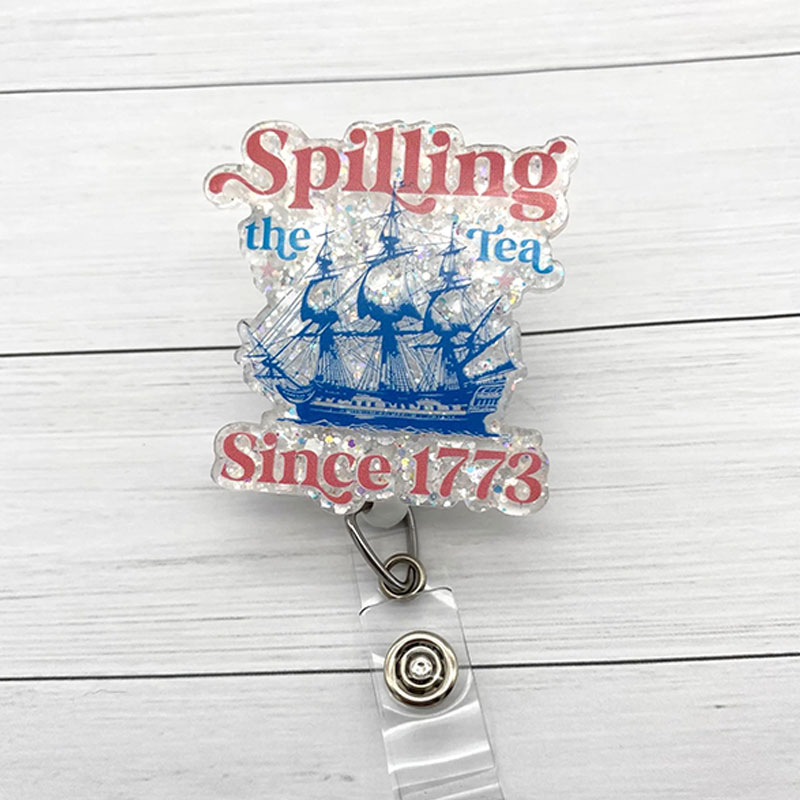 Spilling The Tea Badge Reel