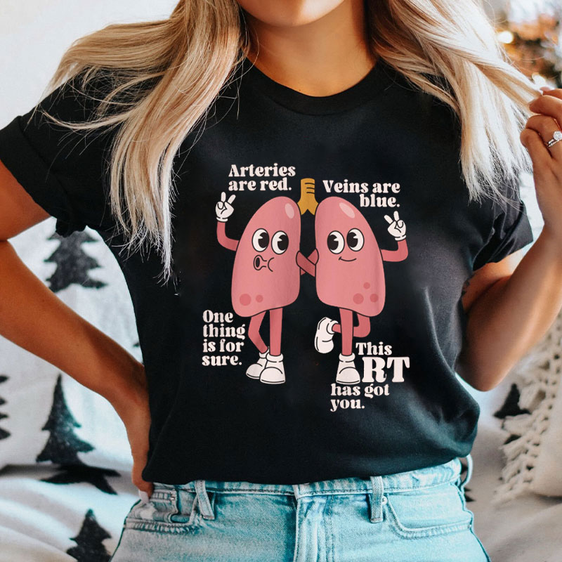 Cartoon Respiratory Therapist T-Shirt