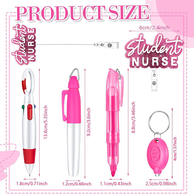 Student Nurse Pen Set Nurse Badge Reel