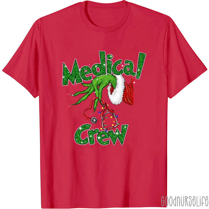 Personalized Medical Crew Nurse T-shirt