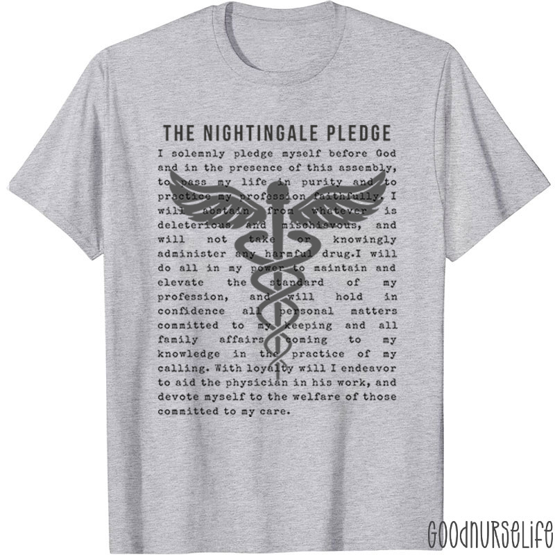 The Nightingale Pledge Nurse T-Shirt