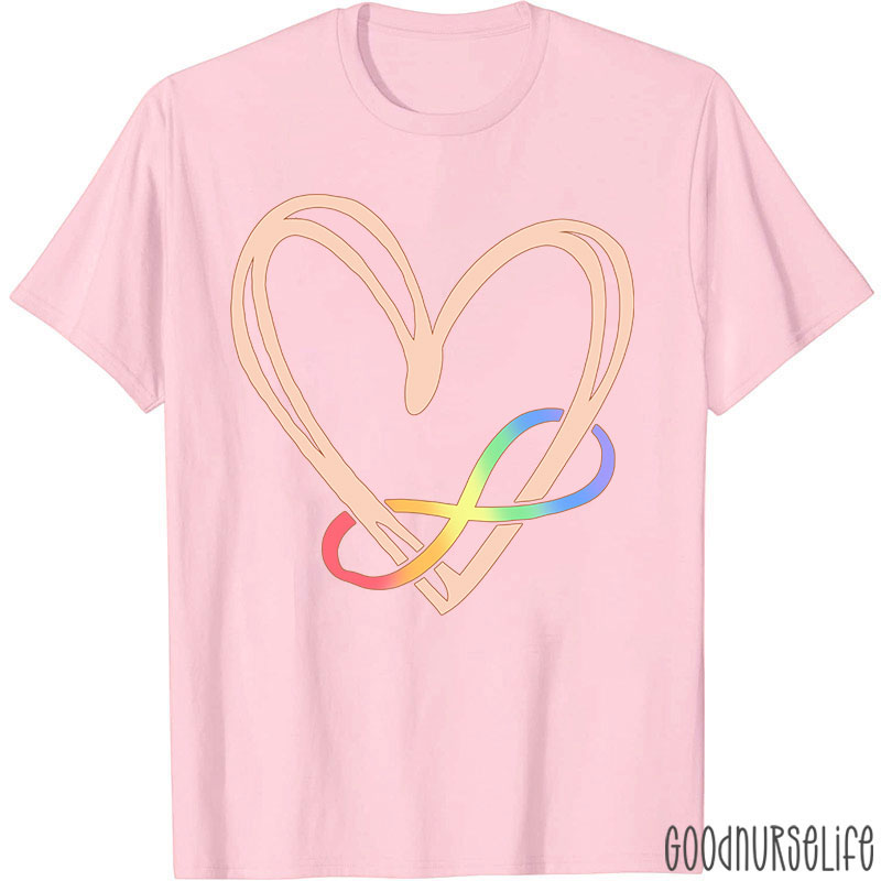 Autism Heart Nurse T-Shirt