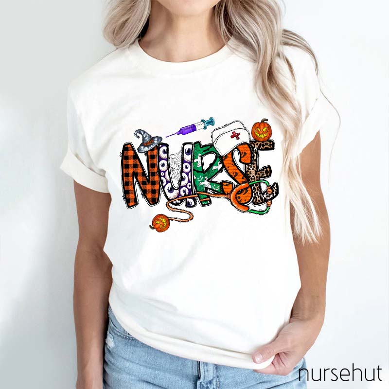 Happy Halloween Nurse T-Shirt