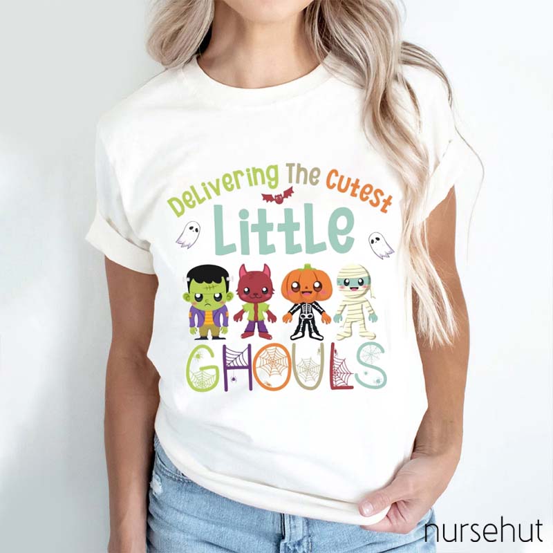 Delivering The Cutest Little Ghouls Nurse T-Shirt