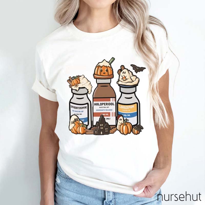 Propofol Pumpkin Spice Nurse T-Shirt