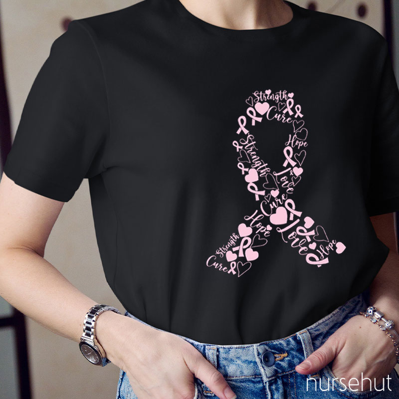 Love Hope Cure Nurse T-Shirt