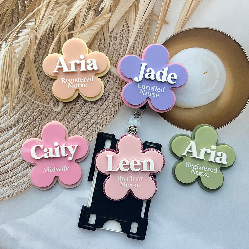 Personalized Retractable Nurse Badge Reel