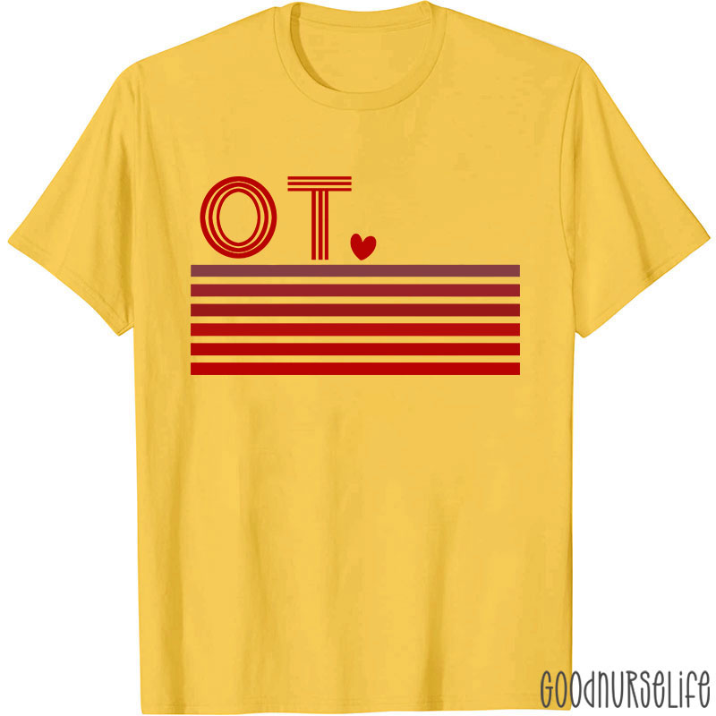 Occupational Therapy Cute Heart T-Shirt