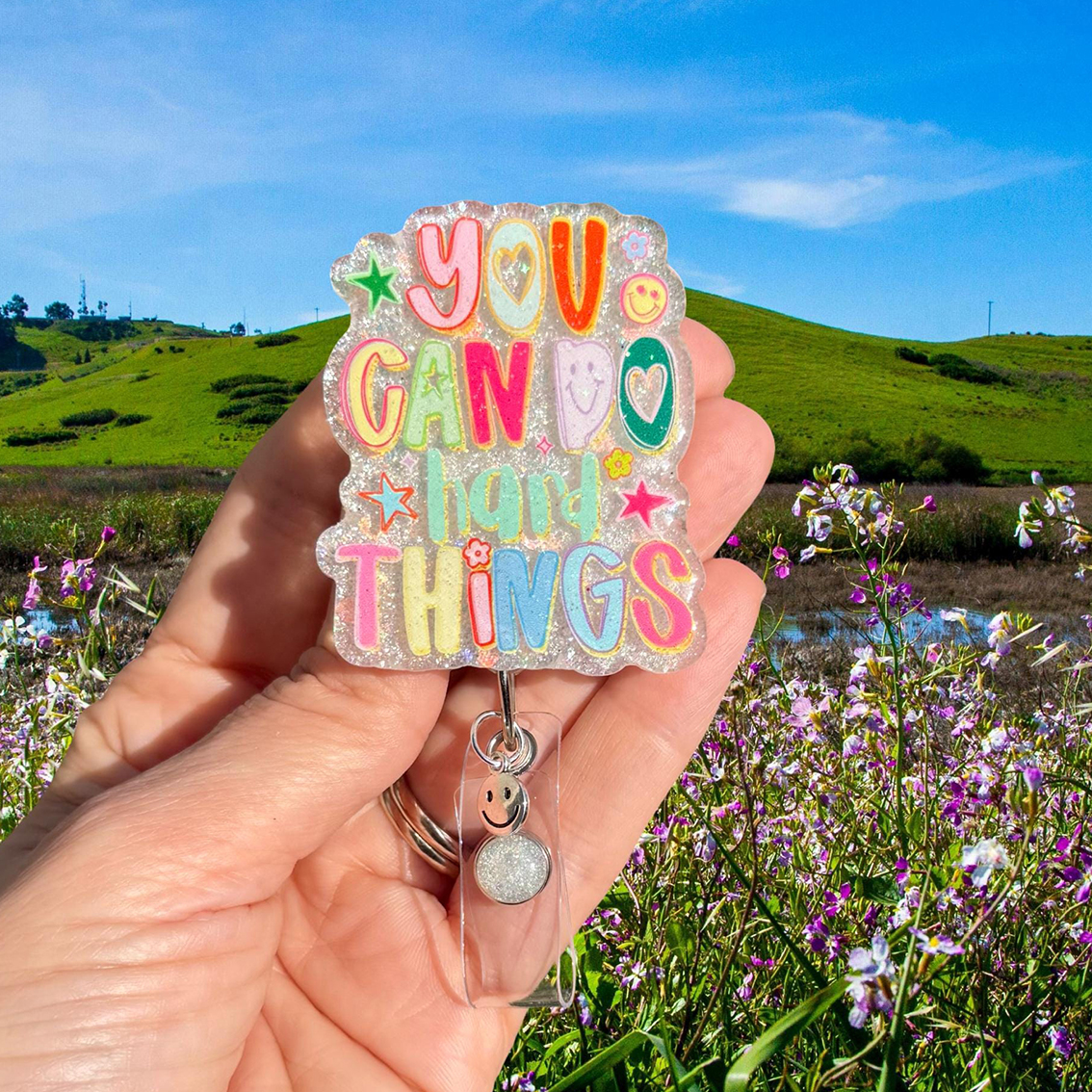 You Can Do Hard Things Badge Reel