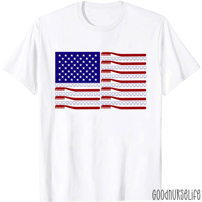 Dental Hygienist Patriotic T-Shirt