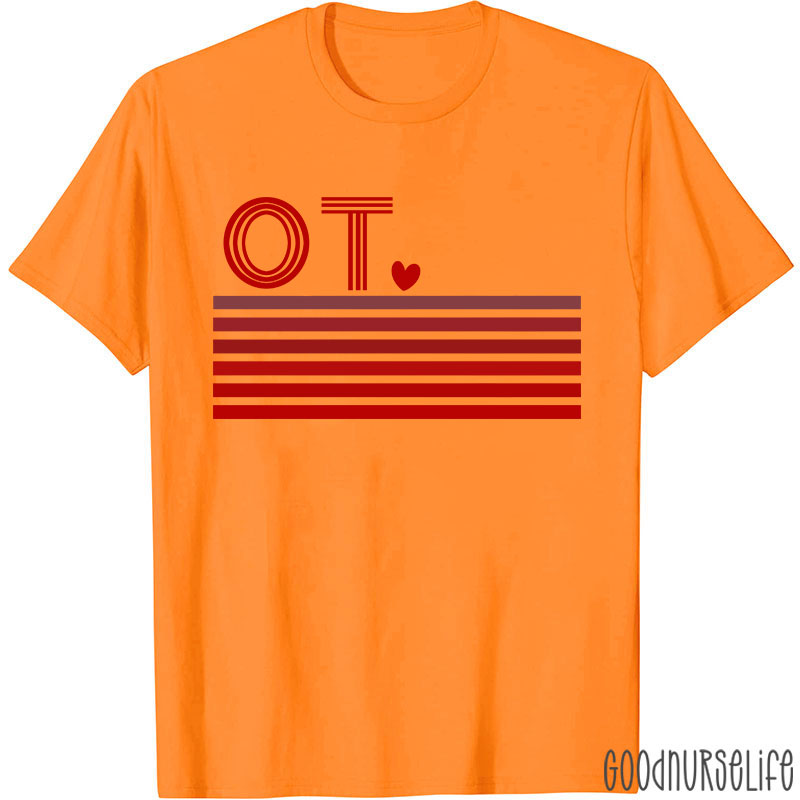 Occupational Therapy Cute Heart T-Shirt
