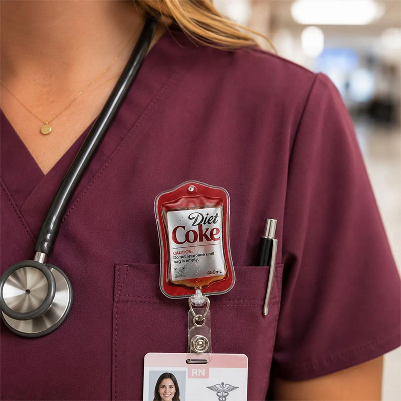 Diet Coke 450ml Badge Reel