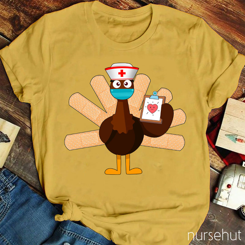 Here Are Your Medical Records  Turkey Nurse T-Shirt