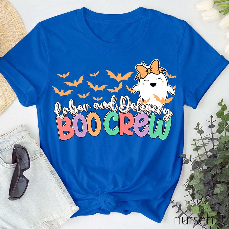 Labor And Delivery Boo Boo Crew Nurse T-Shirt