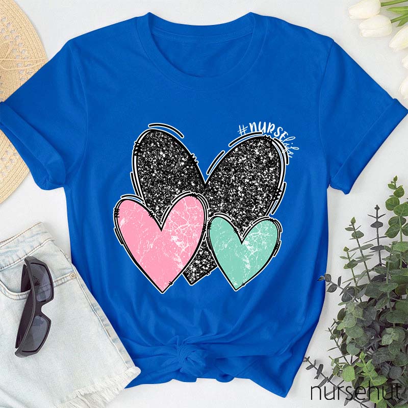 Shining Hearts Nurse T-Shirt