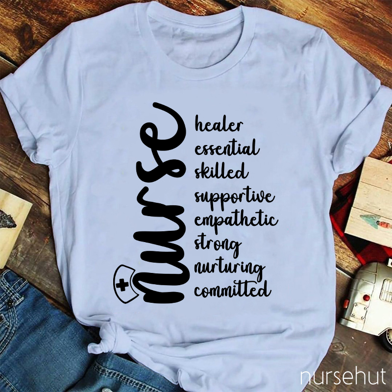 Healer Essential Skilled Nurse T-Shirt