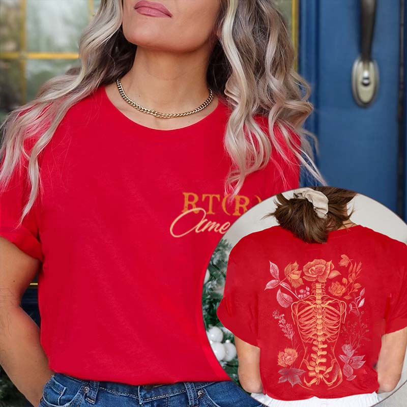 Personalized The Human Body Is A Great Art Nurse Two Sided T-Shirt