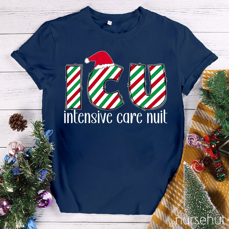 Personalized Department Christmas Nurse T-Shirt