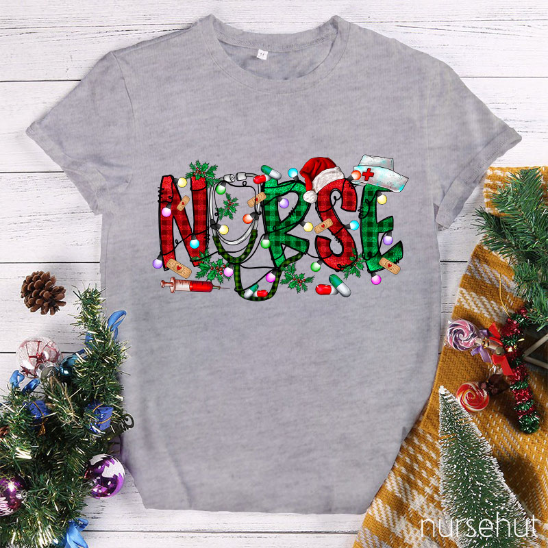 Merry Christmas Nurse T-Shirt