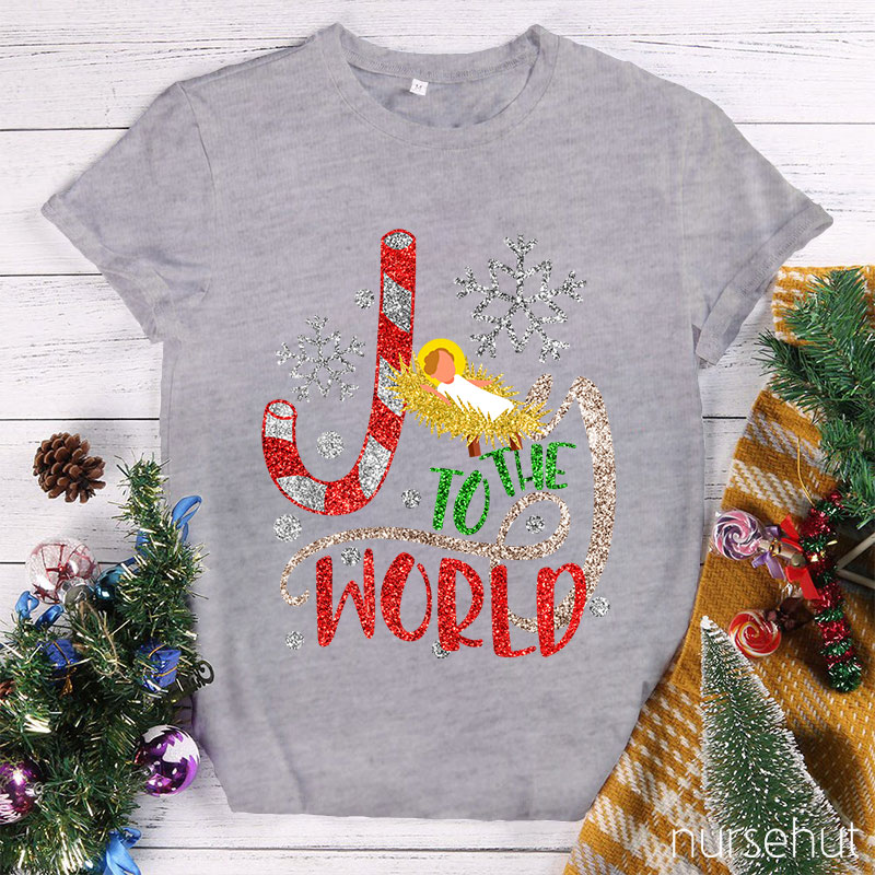 Jolly To The World Nurse T-Shirt