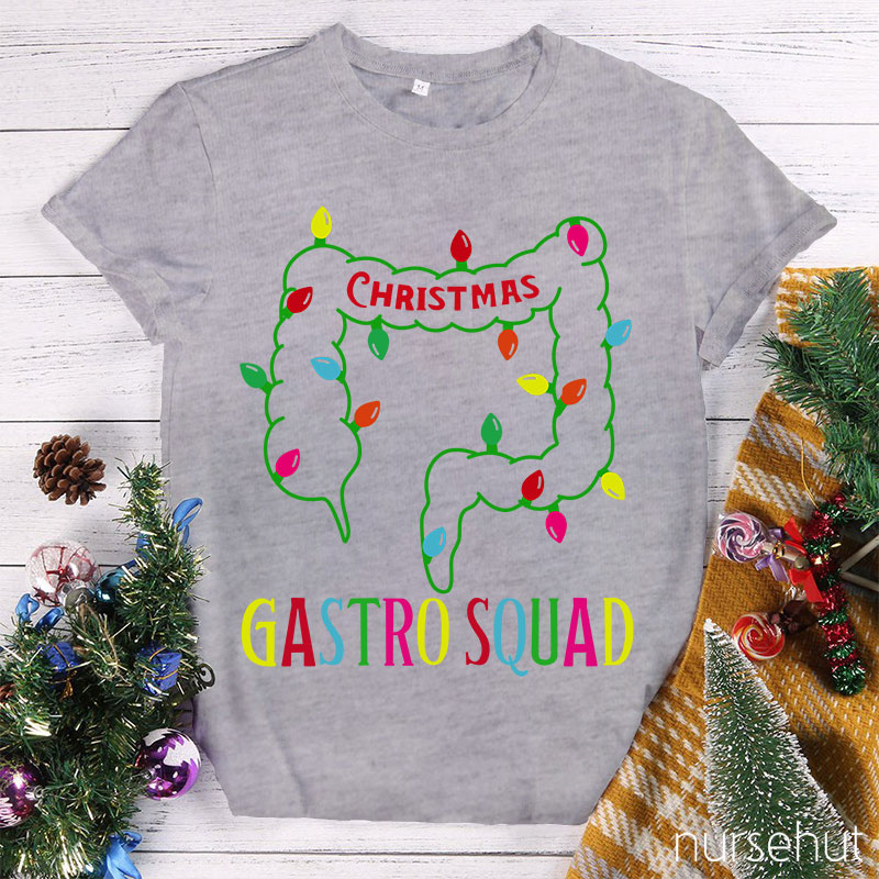 Christmas Gastro Squad Nurse T-Shirt