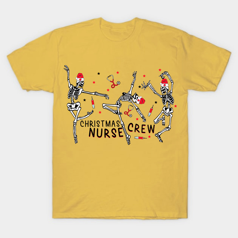 Christmas Nurse Crew Nurse T-Shirt