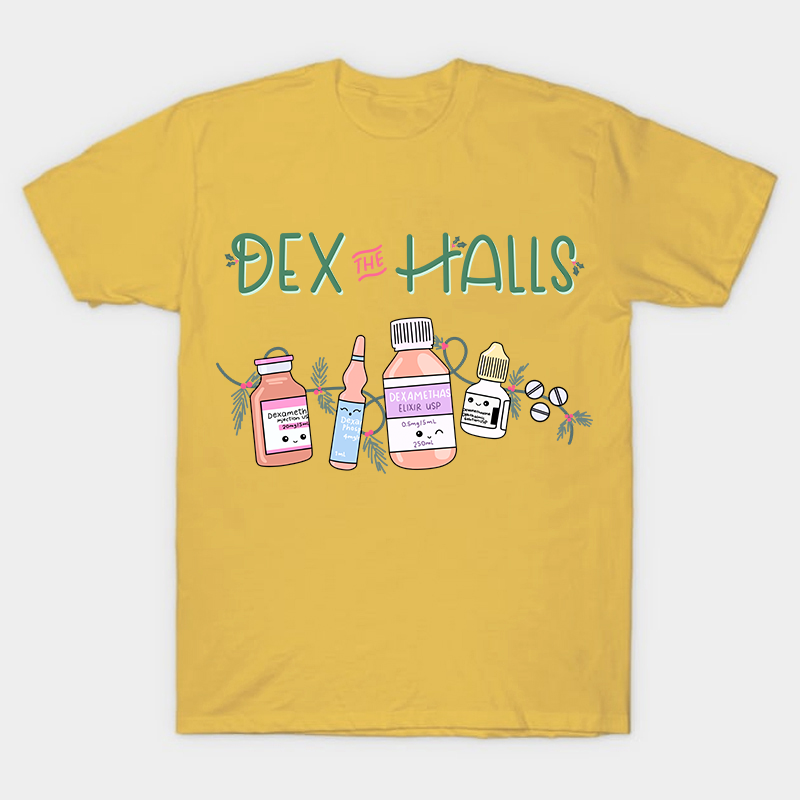 Dex The Halls Nurse T-Shirt