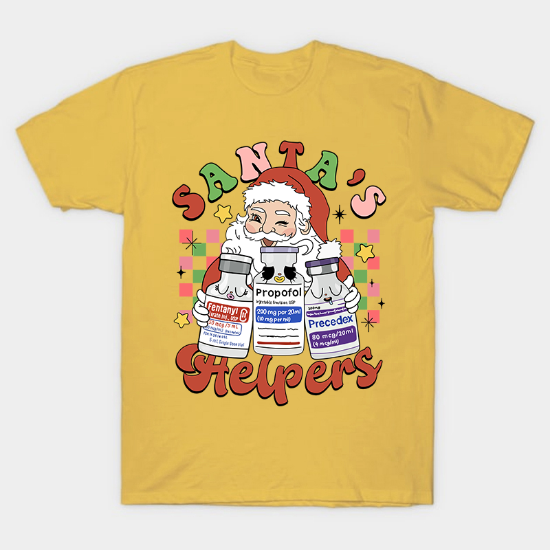 Santa's Helpers Nurse T-Shirt