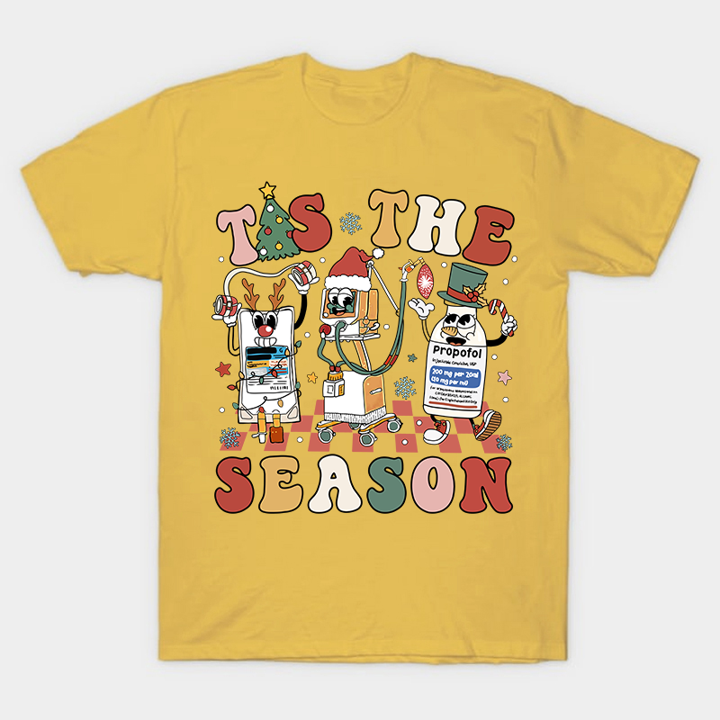 Tis The Season Christmas Nurse T-Shirt