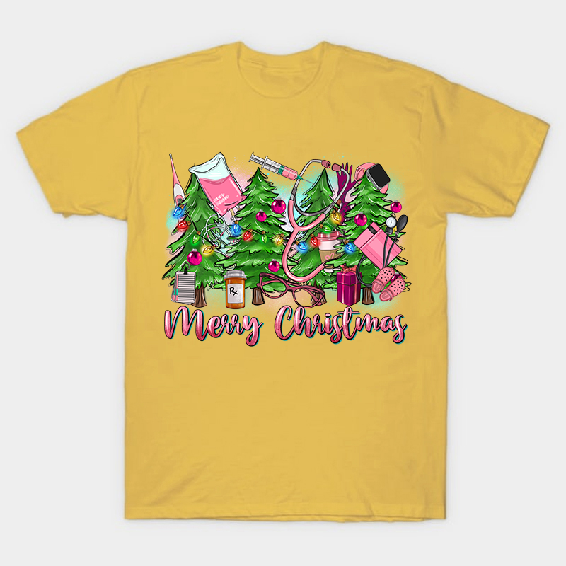 Merry Christmas Nurse T-Shirt