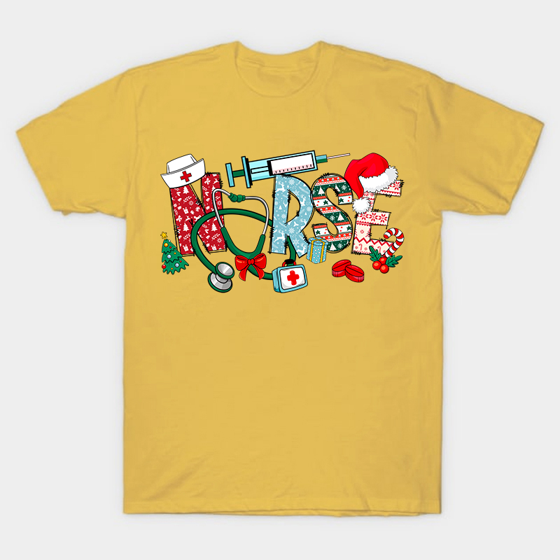 Christmas Crew Nurse T-Shirt