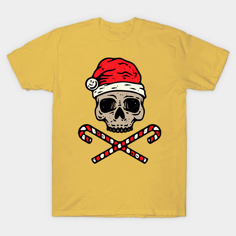 Christmas Skull Nurse T-Shirt