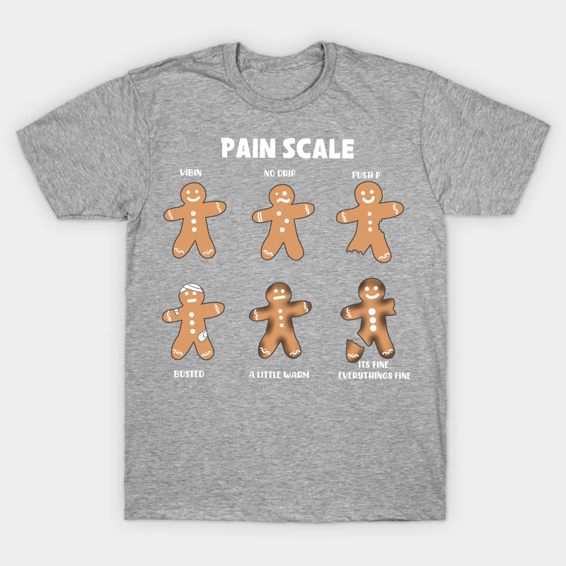 Pain Scale Nurse T-Shirt