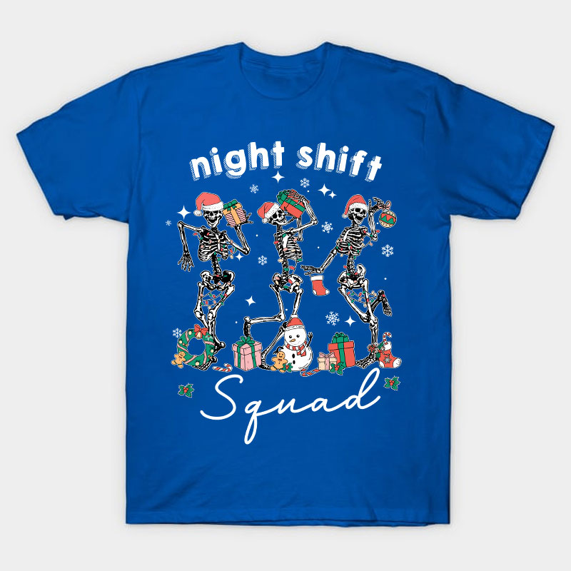 Night Shift Squad Nurse T-Shirt