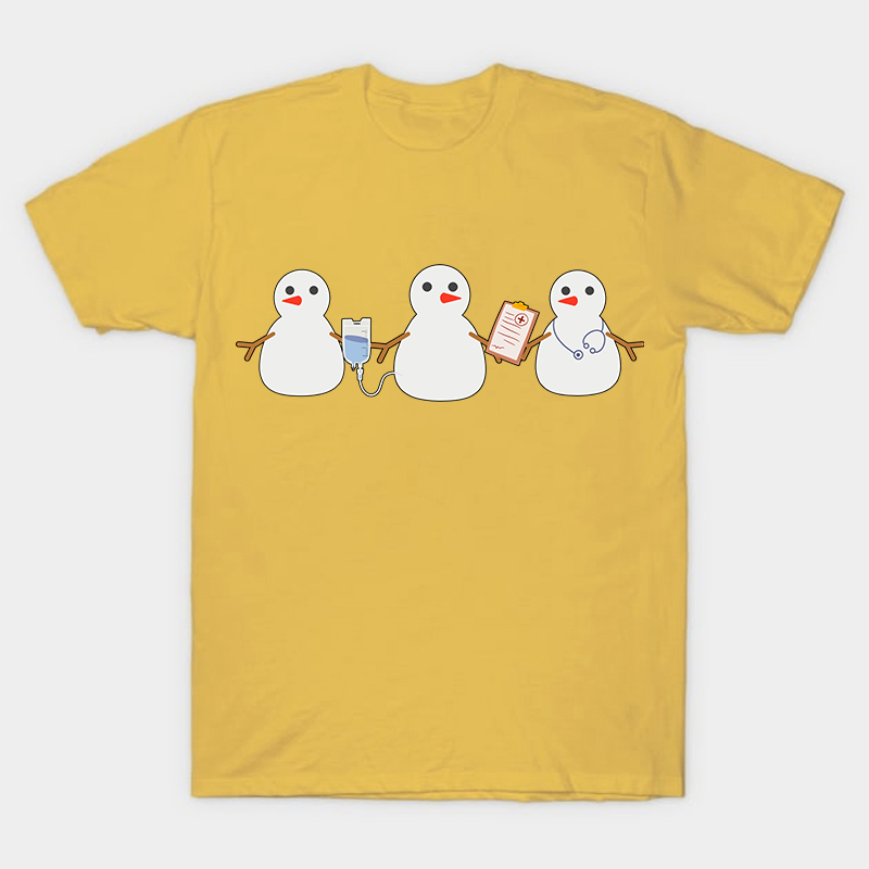 Snowmans Nurse T-Shirt