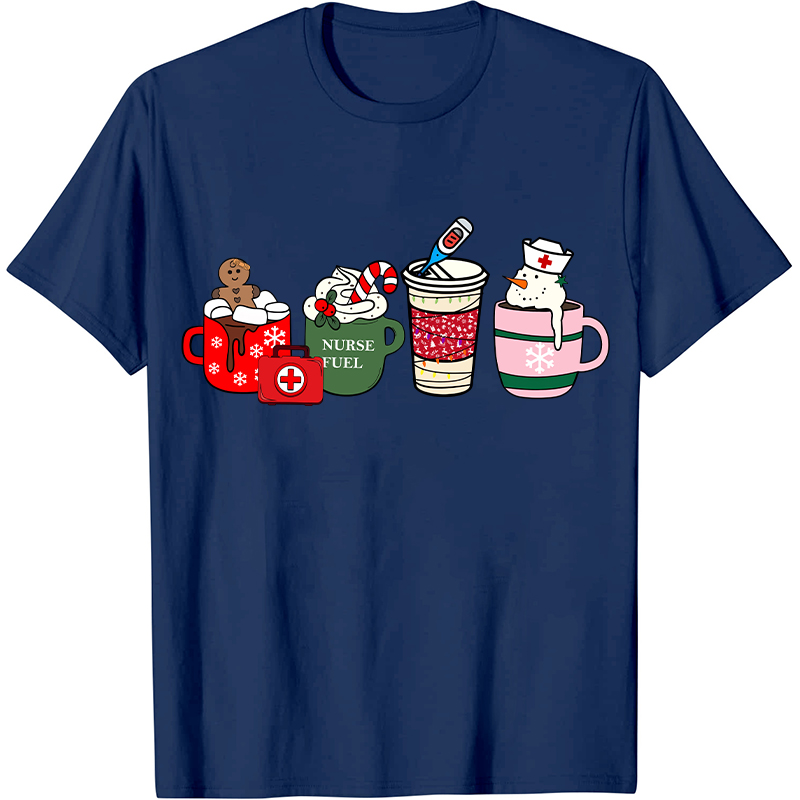Nurse Christmas Coffee Nurse T-Shirt