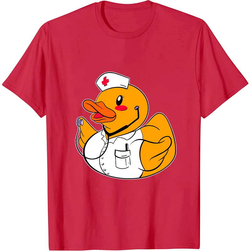 Nurse Rubber Duck Toy Nurse T-Shirt