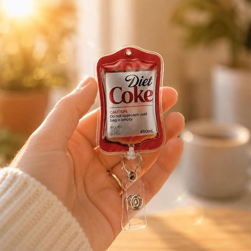Diet Coke 450ml Badge Reel