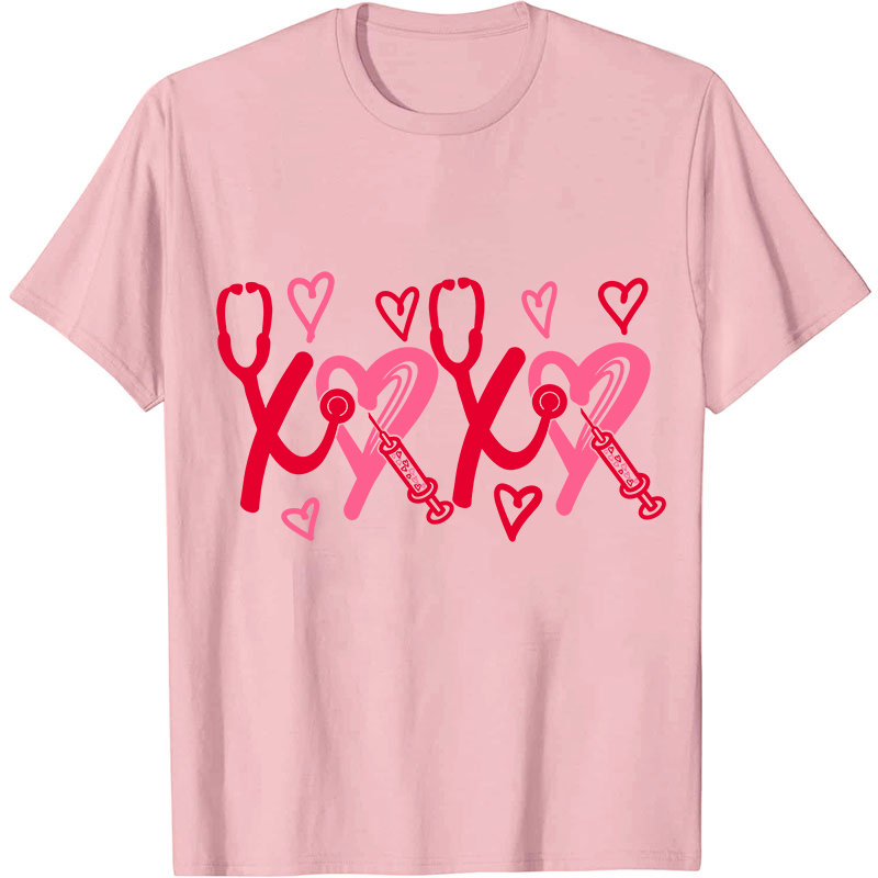 Love Stethoscope Nurse T-Shirt