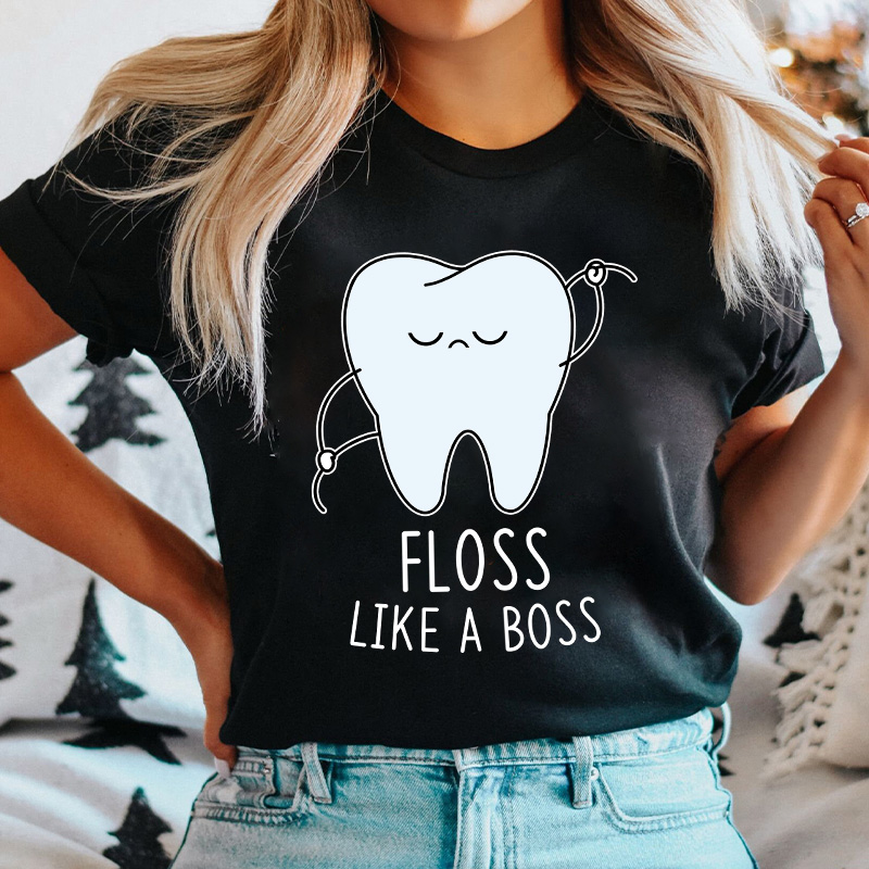 Floss Like A Boss Nurse T-Shirt