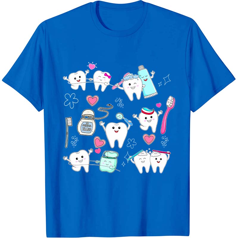 Happy Little Teeth Nurse T-Shirt