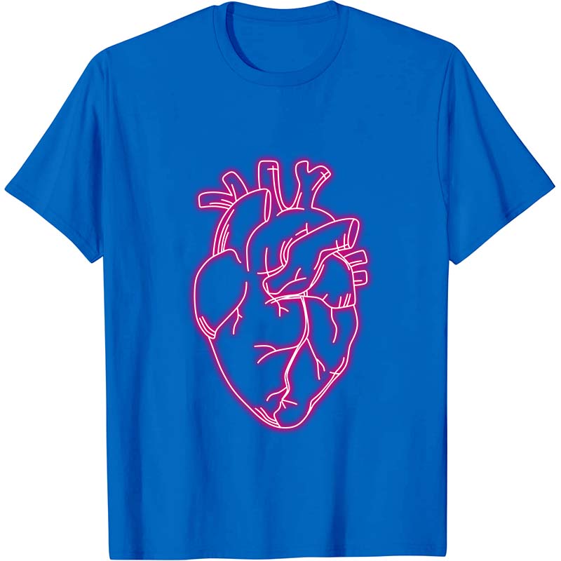 Iridescent Heart Nurse T-Shirt