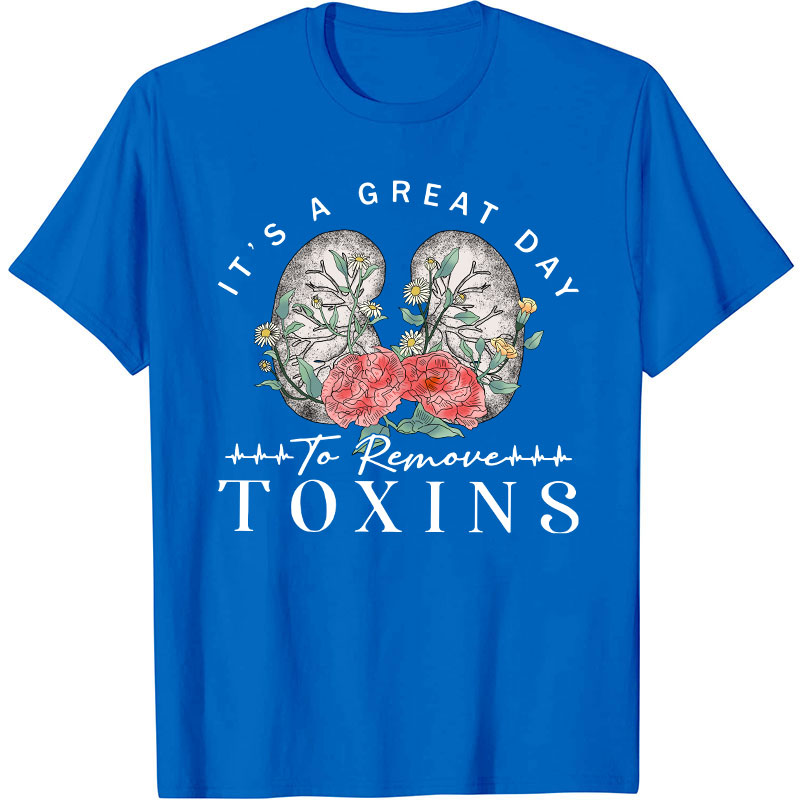 It's A Great Day To Remove Toxins Nurse T-Shirt